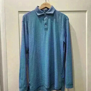 Peter Millar LS collared shirt